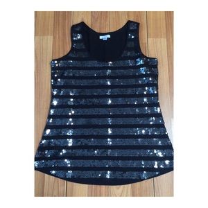 Garnet Hill Sequin Tank